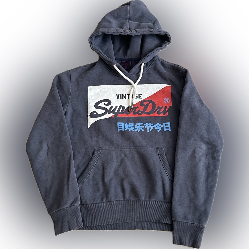 Superdry Hoodie in Navy